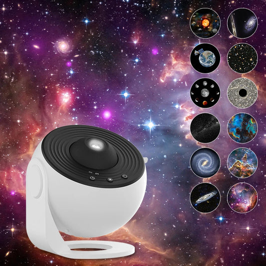 Night Light Galaxy Projector Starry Sky Projector 360° Rotate Planetarium Lamp For Kids Bedroom