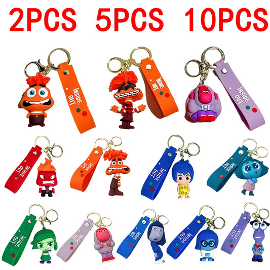 Set Wholesale Inside Out 2 keychain Figure