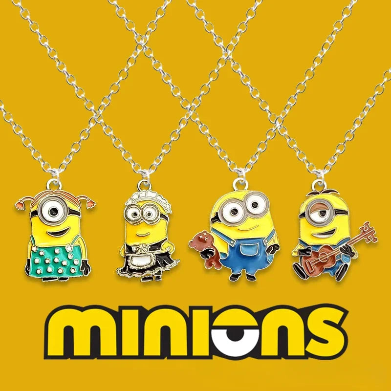 Minions Necklace Anime Cartoon