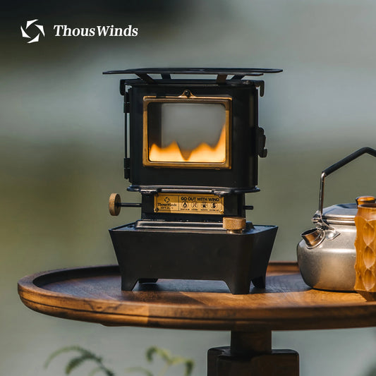 Thous Winds Firedance Oil Lamp Stove Portable Outdoor Camping Lantern Emotion Retro Lights for Picnic Backpack Camping