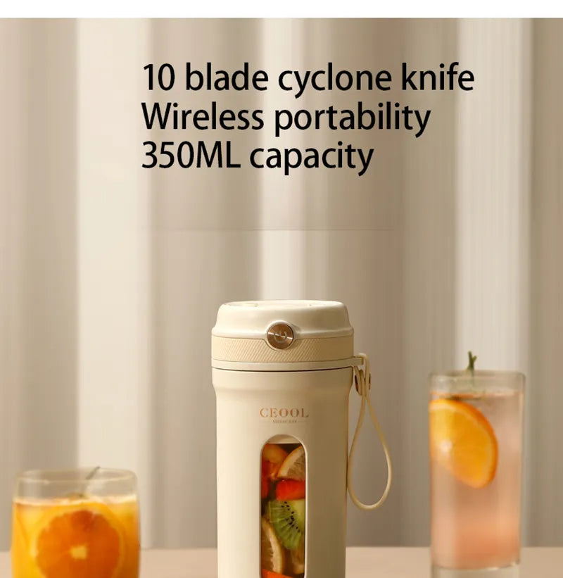 10 Blades Electric Portable Blender