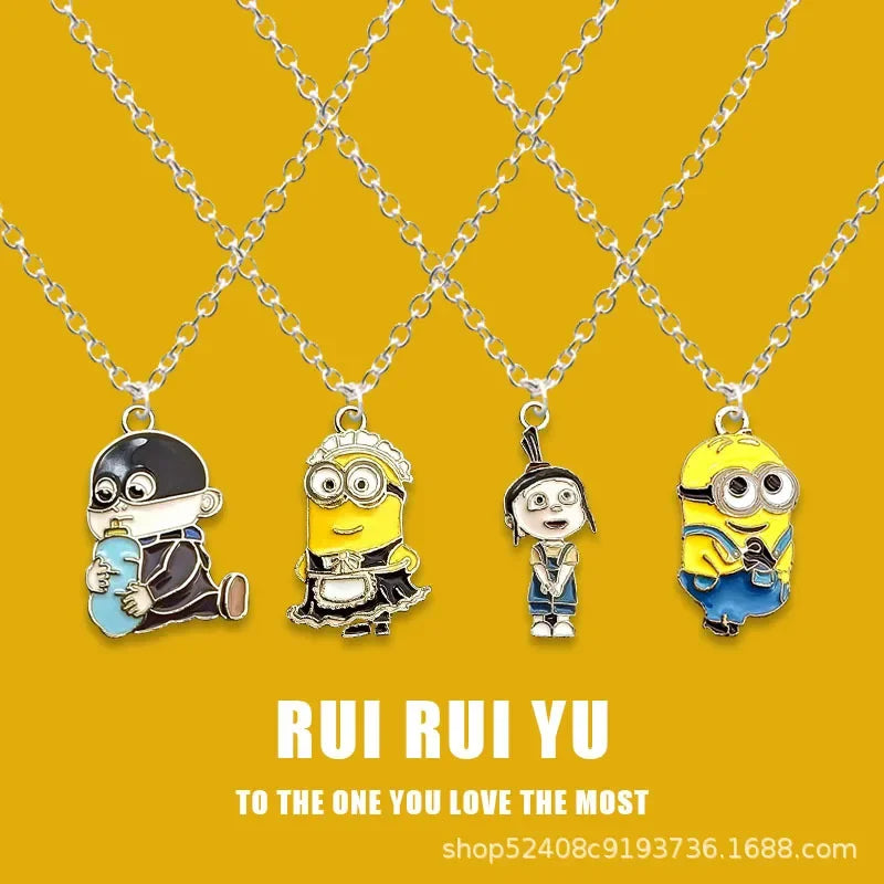 Minions Necklace Anime Cartoon