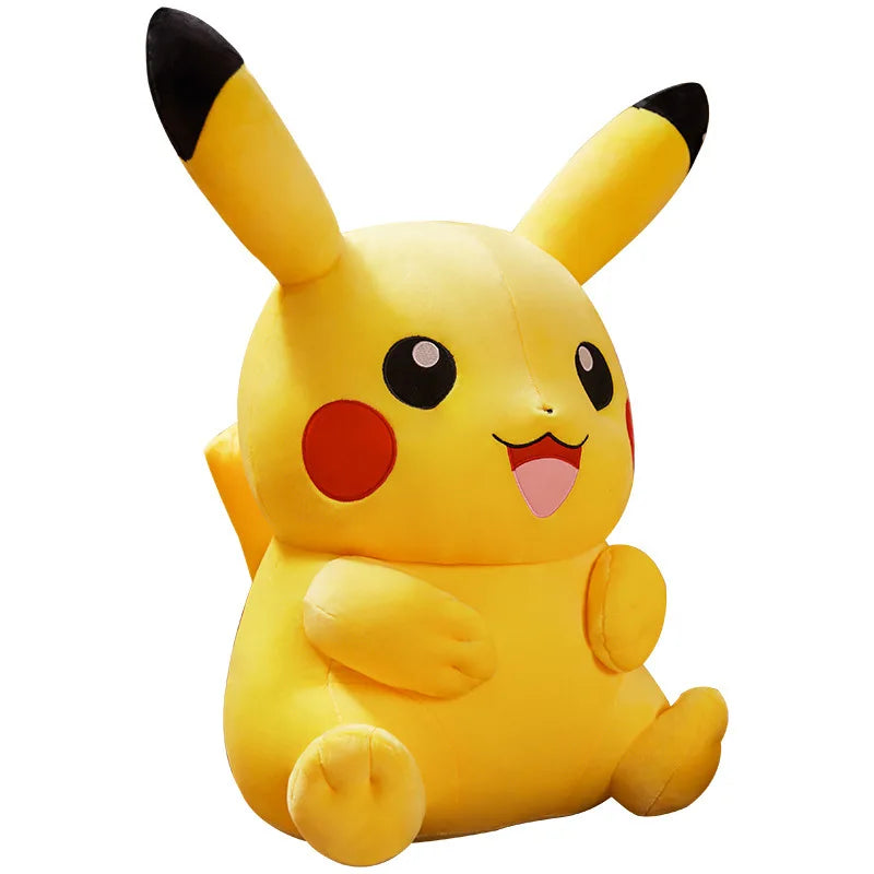 Cute Pikachu Plushies Doll Anime Pokemon Kawaii Large Stuffed Plush Toys Soft High Quality