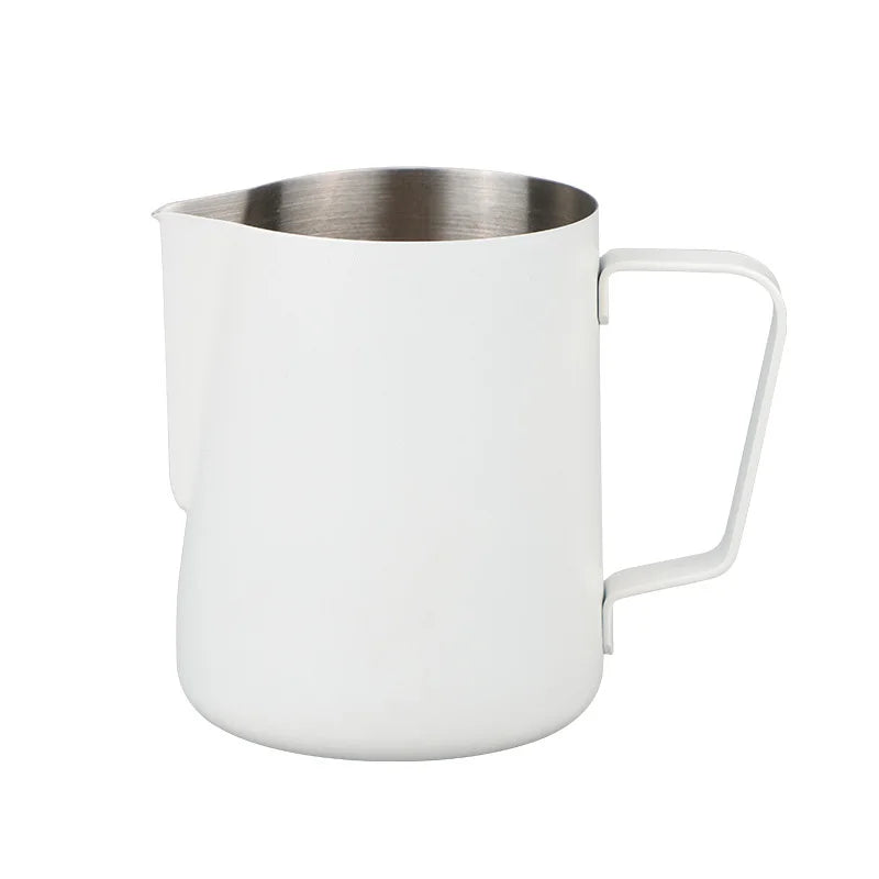 1pc Stainless Steel 304 Coffee Cup Latte Art Cup Milk Cup, Coffee Utensils ，Steaming Pitcher Cup Espresso Barista Tools