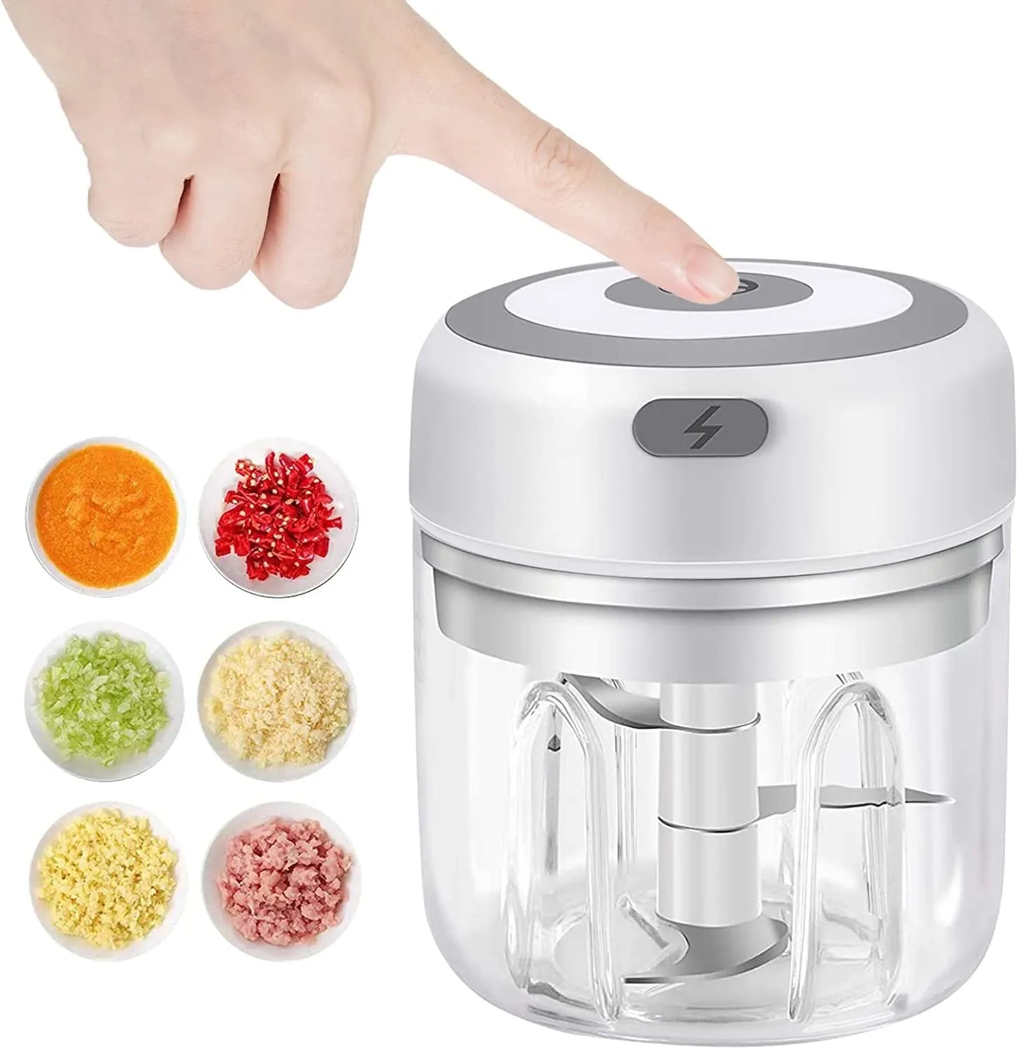 Mini Electric Kitchen Food Chopper