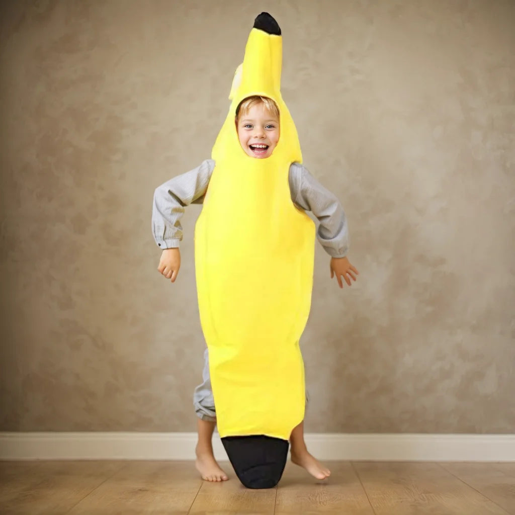 Banana cosplay Halloween Costumes Performance Costume Fruit Banana Costume Performance  Costume