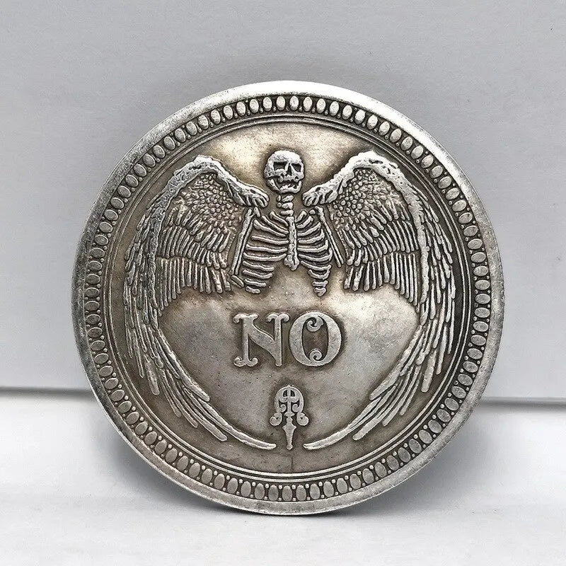 Yes/No Coins Help Decide Collectible Toys Exciting Coin-plated Souvenirs for Children's Holiday Gifts