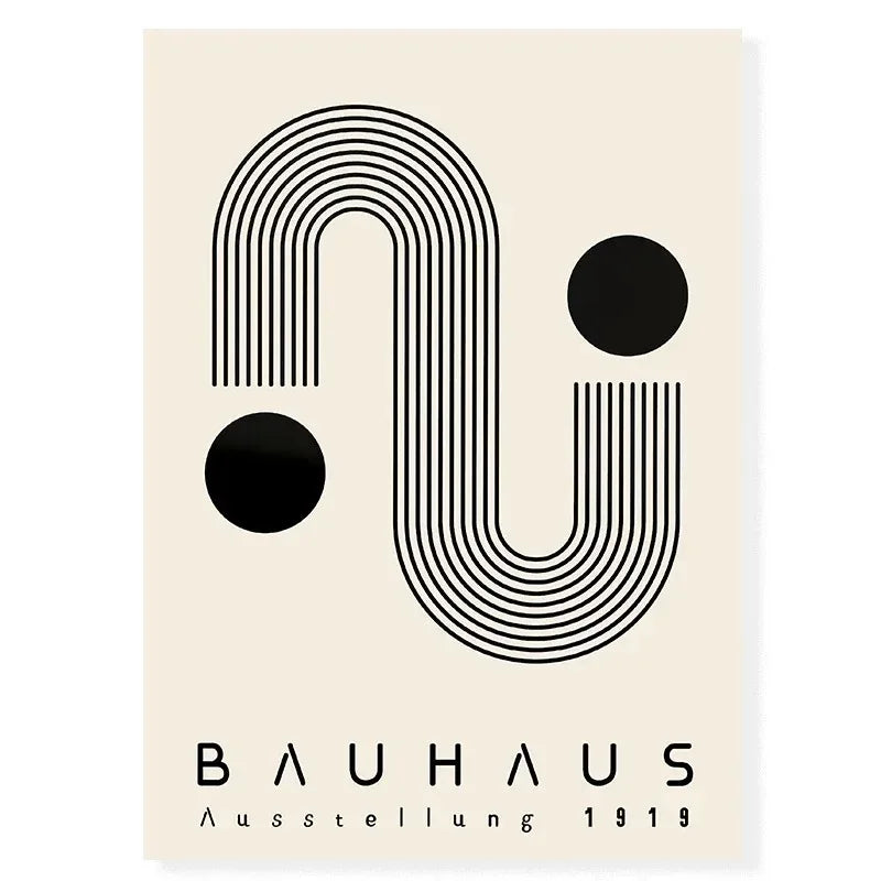 Minimalist Wall Art Bohemian Bauhaus Abstract HD Canvas Poster Print Home Bedroom and Living Room Decoration Canvas Painting