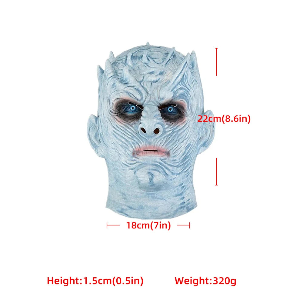 Halloween Mask Night's King Walker Face NIGHT RE Zombie Latex Masks Party Masquerade Cosplay Mascara Scary Maske  Adult