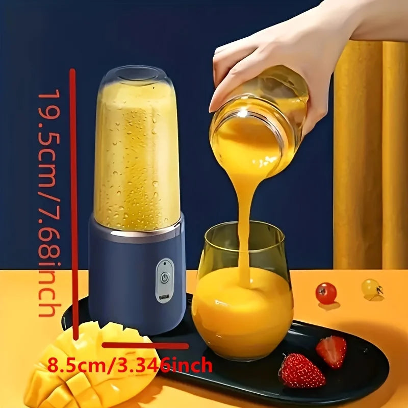 Double Cup Multifunction Usb Fruit Mixers Juicers