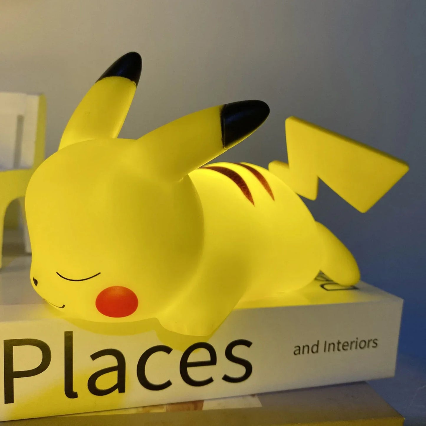 Pokemon Pikachu Toys Night Light Soft Light Anime Figures Pikachu Bedroom Bedside LED Lights Room Decor Kids Toy