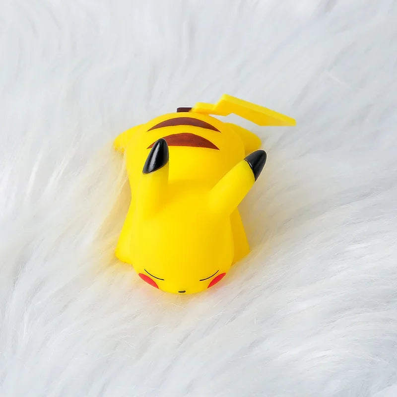 Pokemon Pikachu Toys Night Light Soft Light Anime Figures Pikachu Bedroom Bedside LED Lights Room Decor Kids Toy