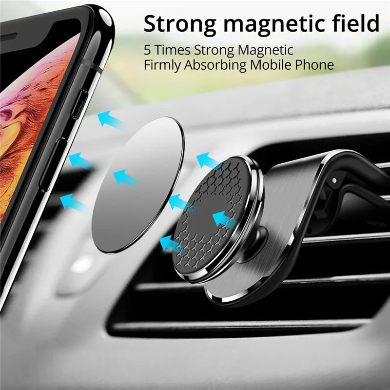 Magnetic Car Phone Holder Stand Air Vent Magnet